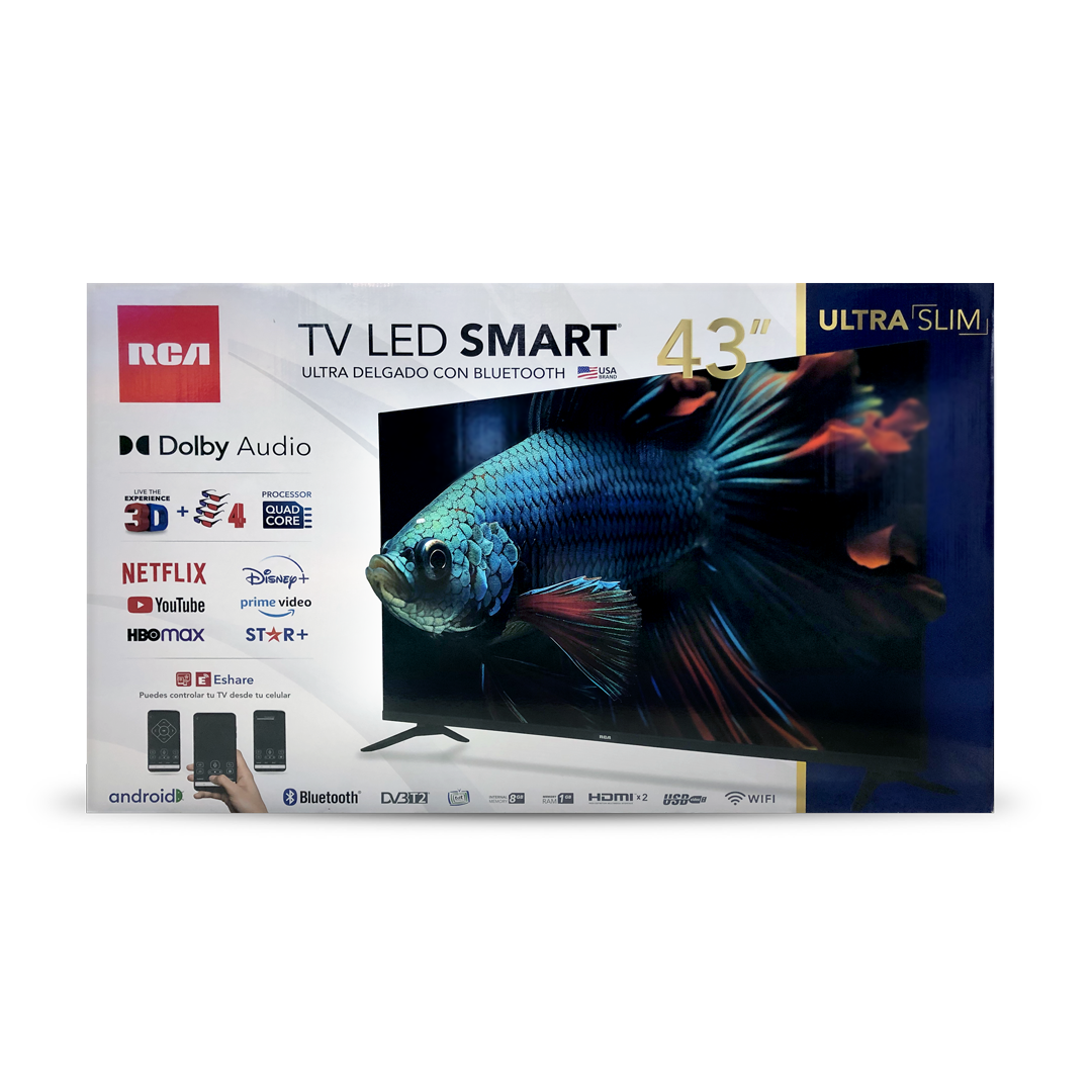 Televisor Smart de 43&quot; RCA RC43S24T2 | Full HD | Android | DVB-T