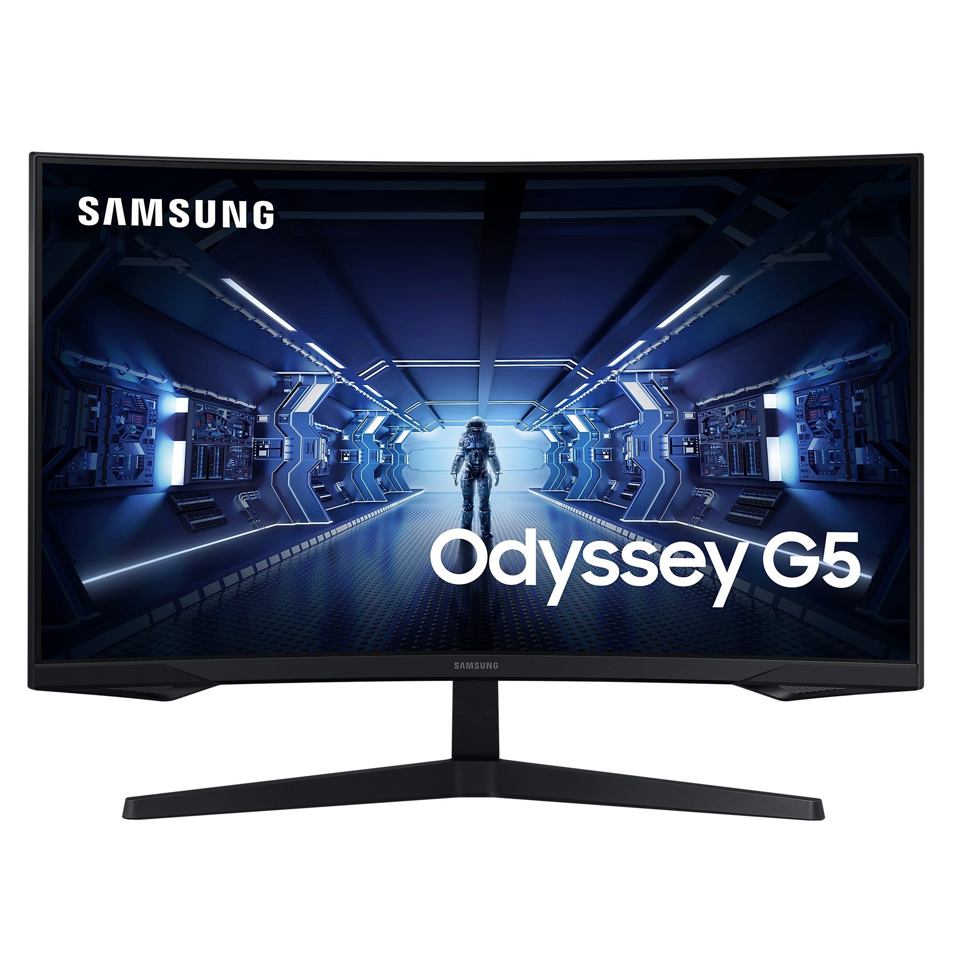 Monitor Gaming Curvo QHD de 32" Samsung Odyssey G5 | 2560 x 1440 | 144Hz | DisplayPort | HDMI