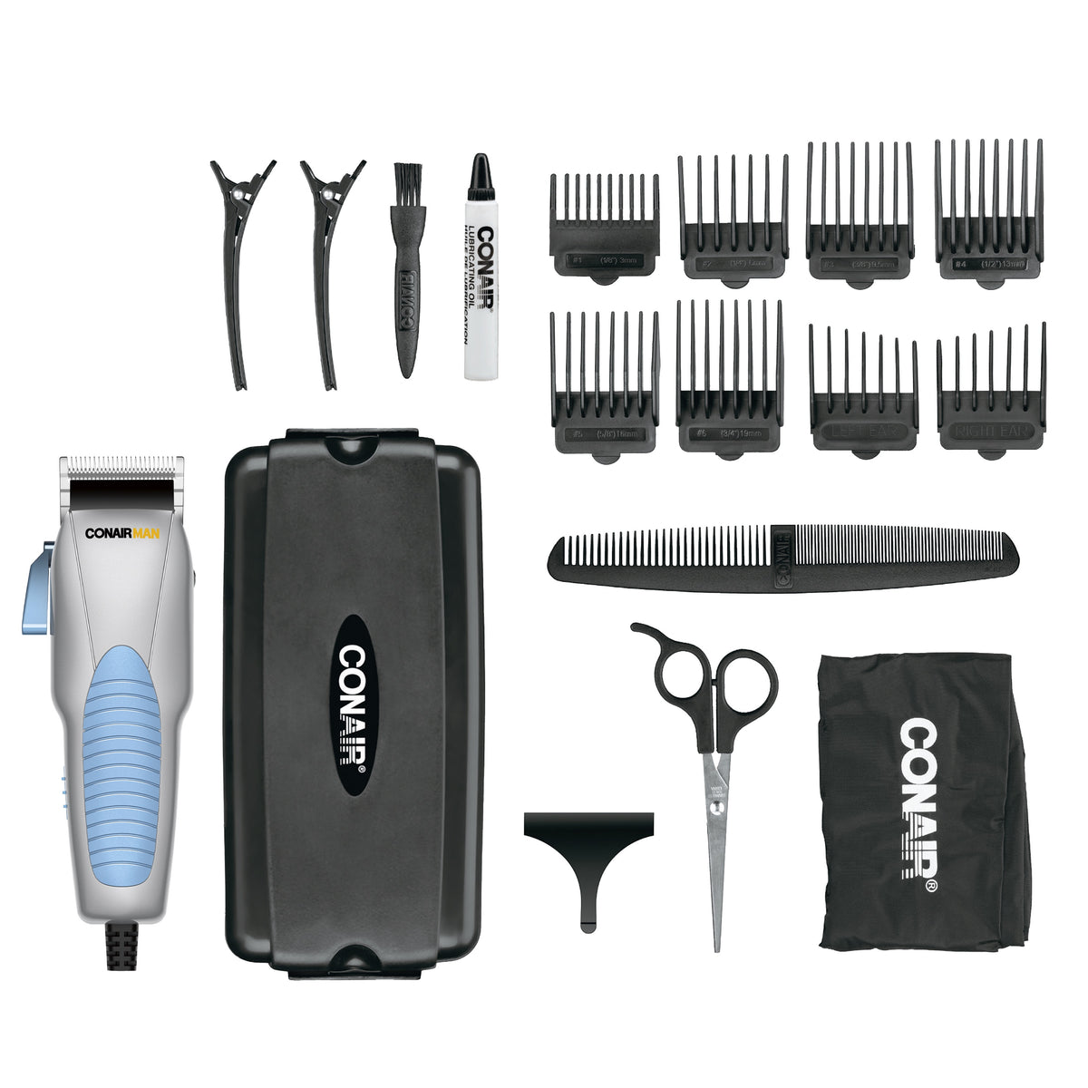 Cortador de Cabello Conair HC244NGBC | 18 piezas