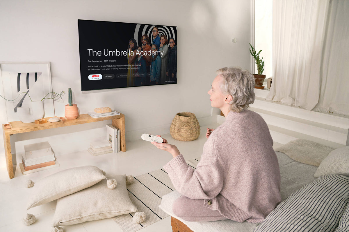 Chromecast con Google TV | HD | Control Remoto | Color Blanco
