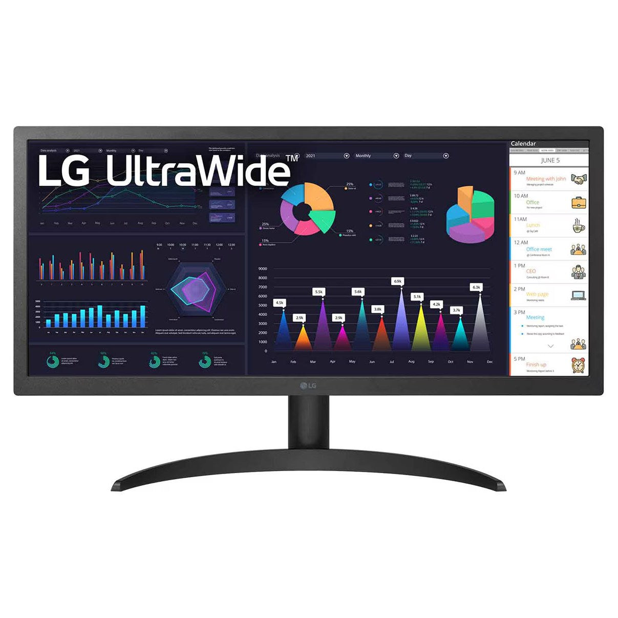 Monitor LG UltraWide 26WQ500-B | 26" | 2560x1080 | 75Hz | HDMI