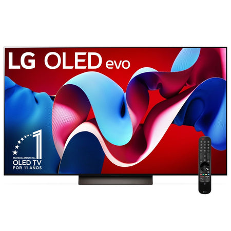 Televisor LG OLED evo AI C4 | webOS | 83" | 4K | HDMI | USB | Wi-Fi | Bluetooth