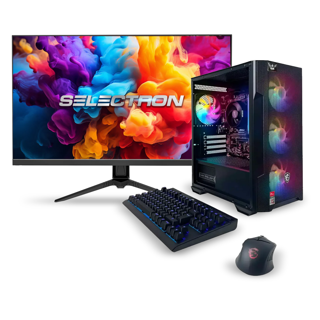 Kit NSX Ryzen 7 + Monitor Selectron MLE-240