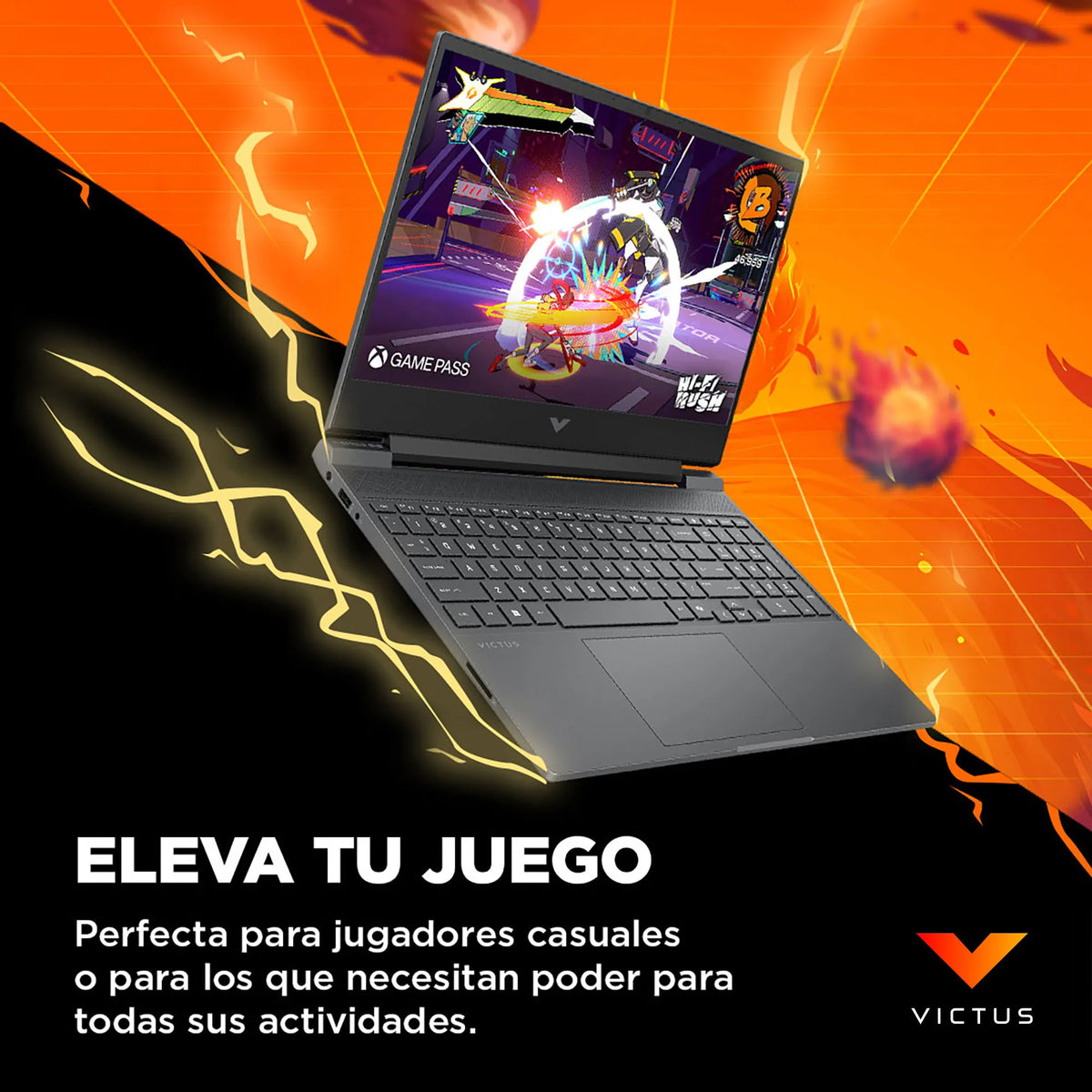 HP Victus 15-FB3021LA | AMD Ryzen 7 7445H | 16GB RAM | 512GB SSD | 15.6" | GeForce RTX 4050 | Windows 11 Home + Headset Hyper X Cloud III