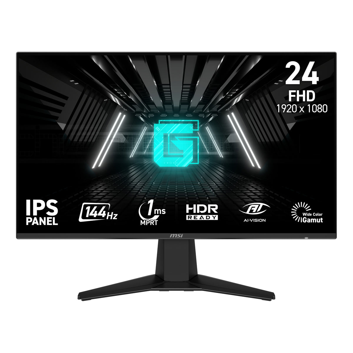 Monitor Gaming MSI G242L | 24" | 1920x1080 | 144Hz | HDMI | DisplayPort