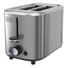 Tostadora Black & Decker TR0012SS-LA | 2 Rebanadas | Acero