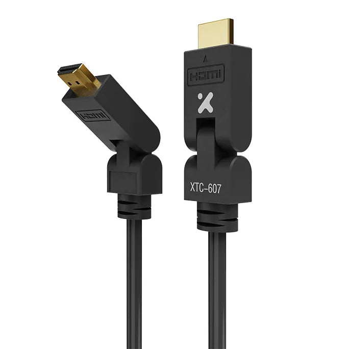 Cable HDMI XTECH XTC-607 | Conectores Giratorios 180° | 1.8m