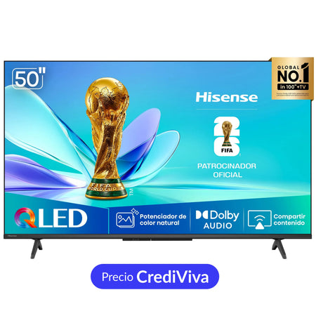 Televisor Hisense 50Q4SV | VIDAA | 50" | Full HD | HDMI | USB | Wi-Fi | Bluetooth | DVB-T