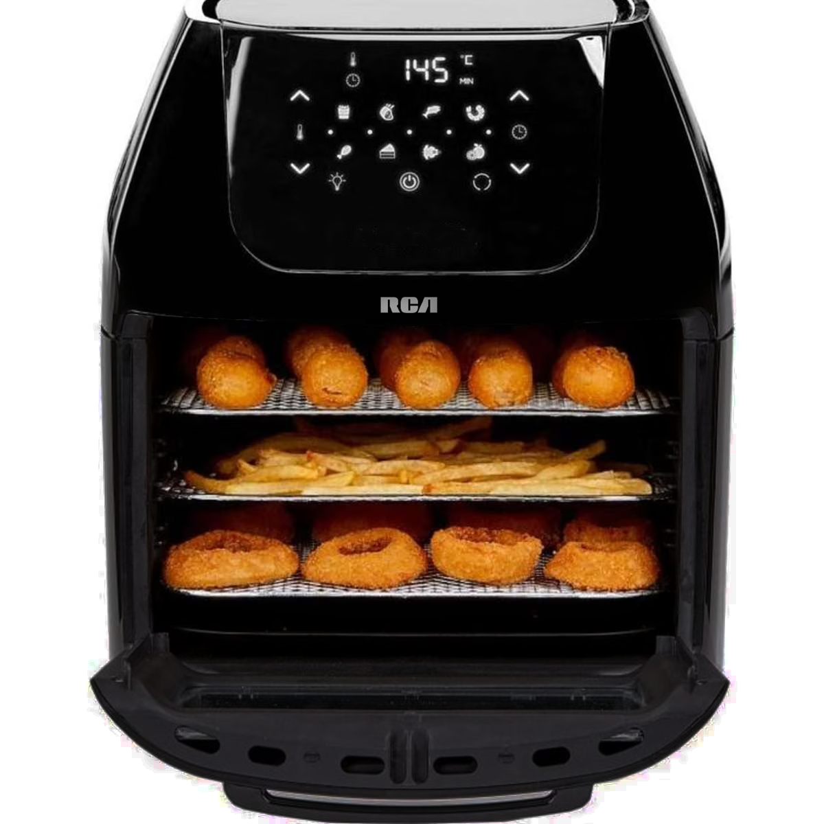 Freidora de Aire RCA RCAO125BX | 12 Litros | 7 En 1