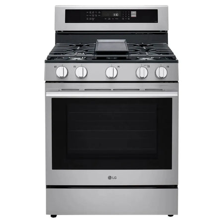 Estufa a Gas LG LRGN6325X | 30" | InstaView | Air Fryer | True Convection | Easy Clean | ThinQ