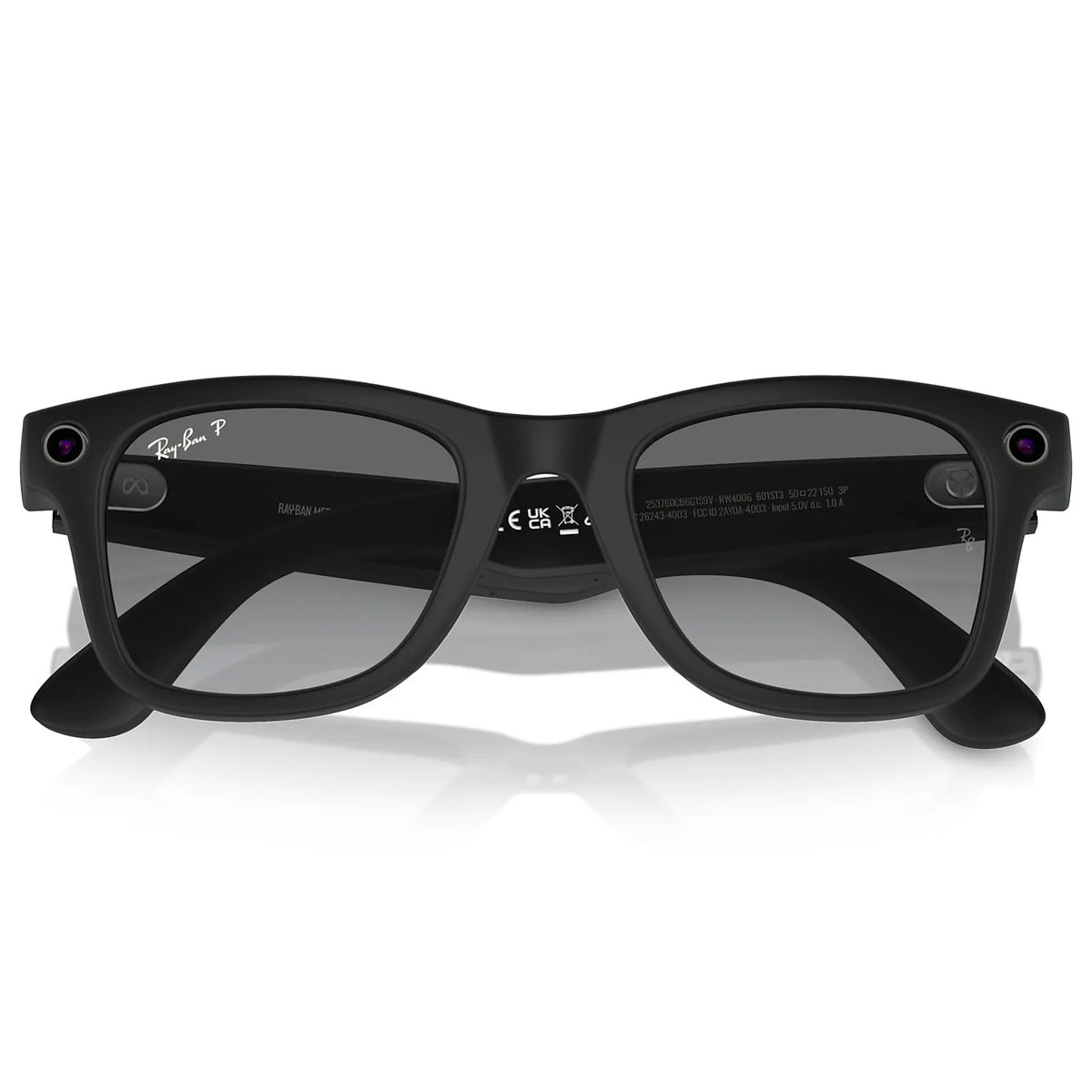 Ray-Ban Meta Glasses Wayfarer | Gen 1 | Matte | Lentes Grafito Polarizado