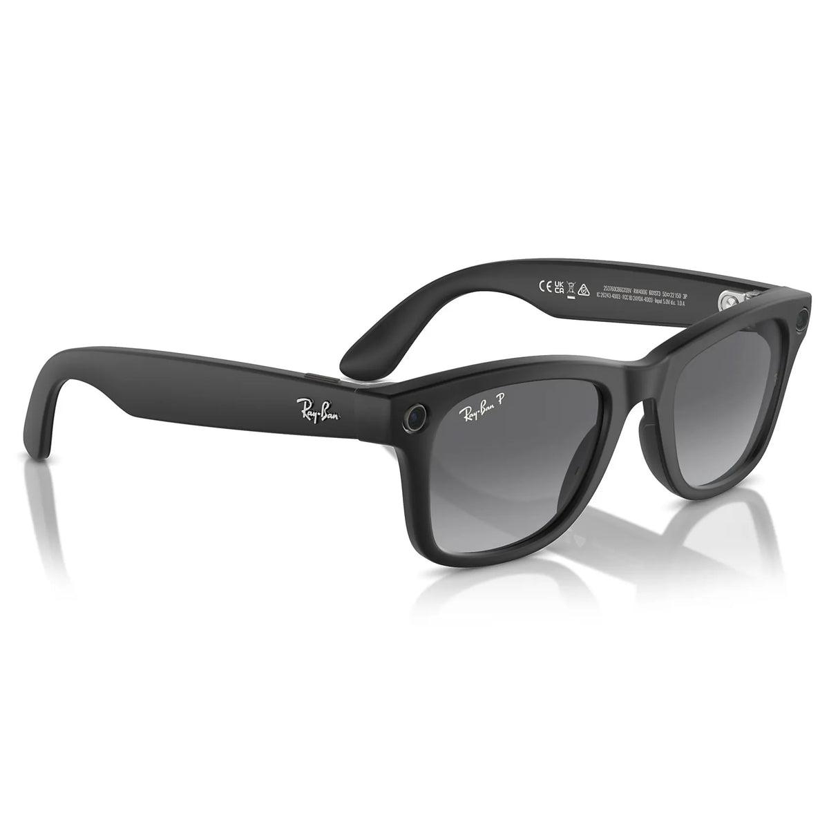 Ray-Ban Meta Glasses Wayfarer | Gen 1 | Matte | Lentes Grafito Polarizado