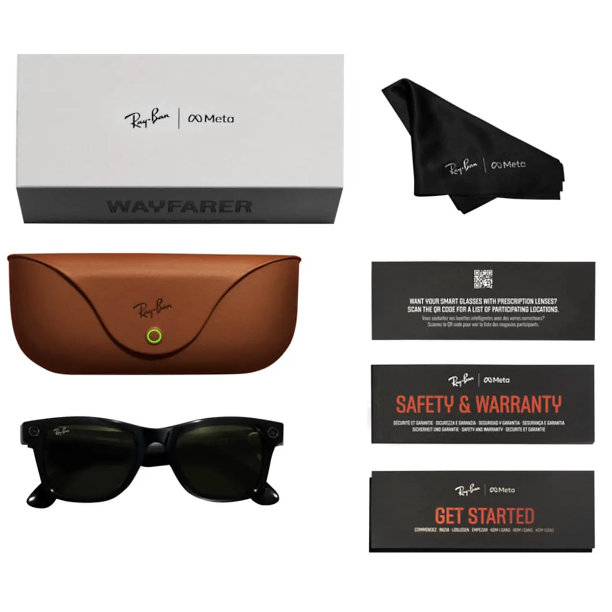 Ray-Ban Meta Glasses Wayfarer | Gen 1 | Lentes Inteligentes