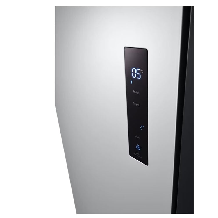 Refrigeradora LG GS51BPP 18 pies cúbicos Side By Side Color Platinum Silver MULTIMAX PANAMA NEVERAS NEVERA LG SAMSUNG HISENSE FRIGIDAIRE RCA PSN0107090
