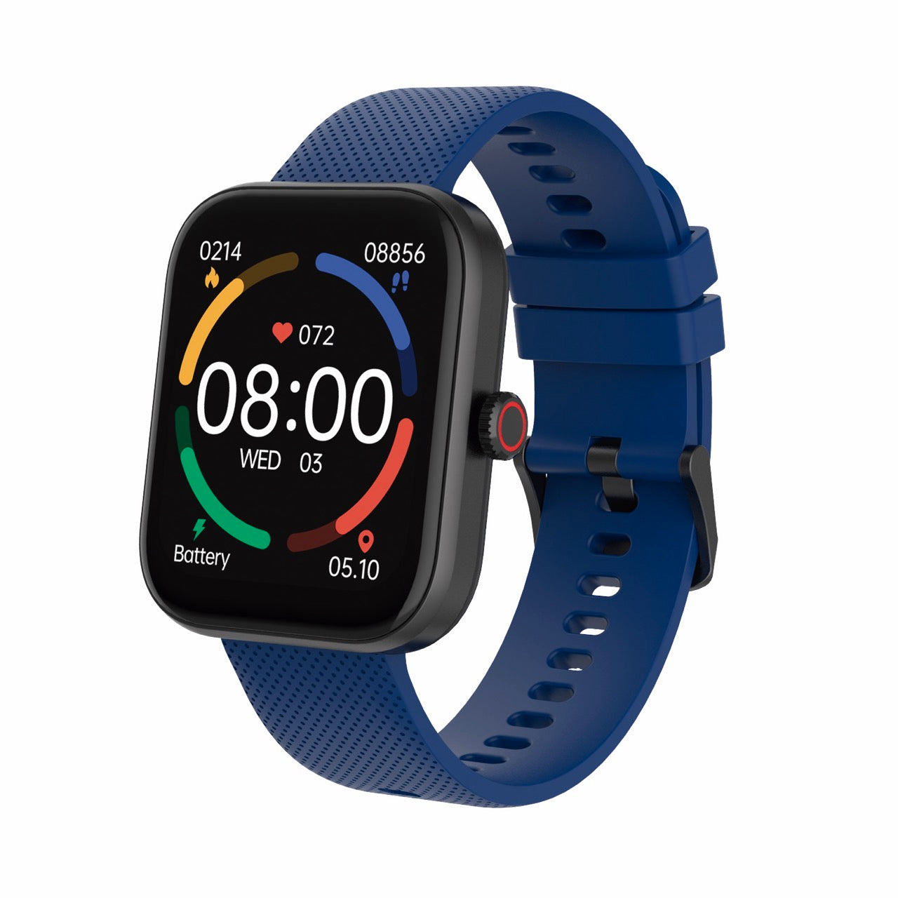 Smartwatch Para Mujer, Extensible Metálico Color Azul