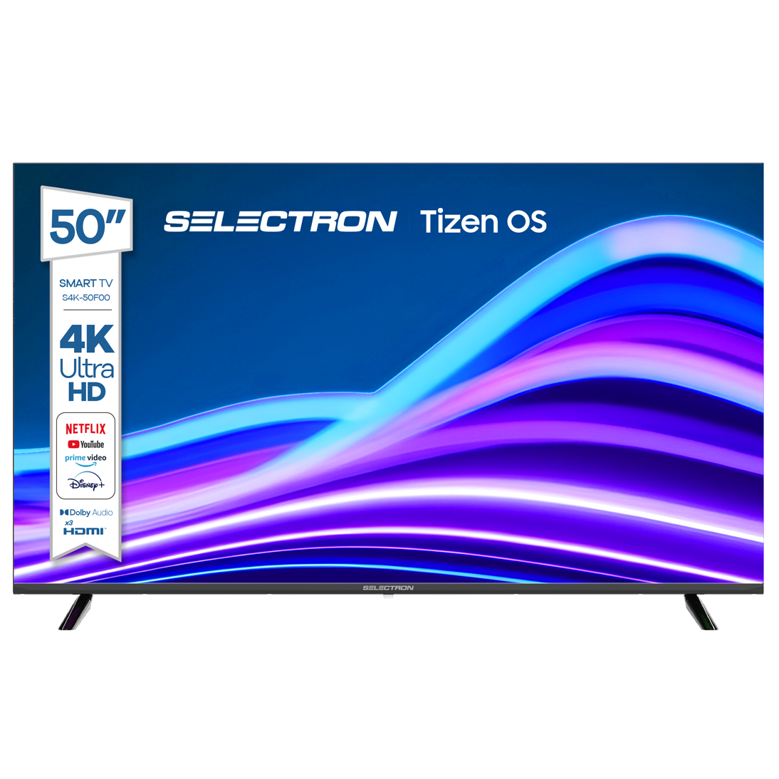 Televisor Selectron S4K-50F00 | Tizen OS | 50
