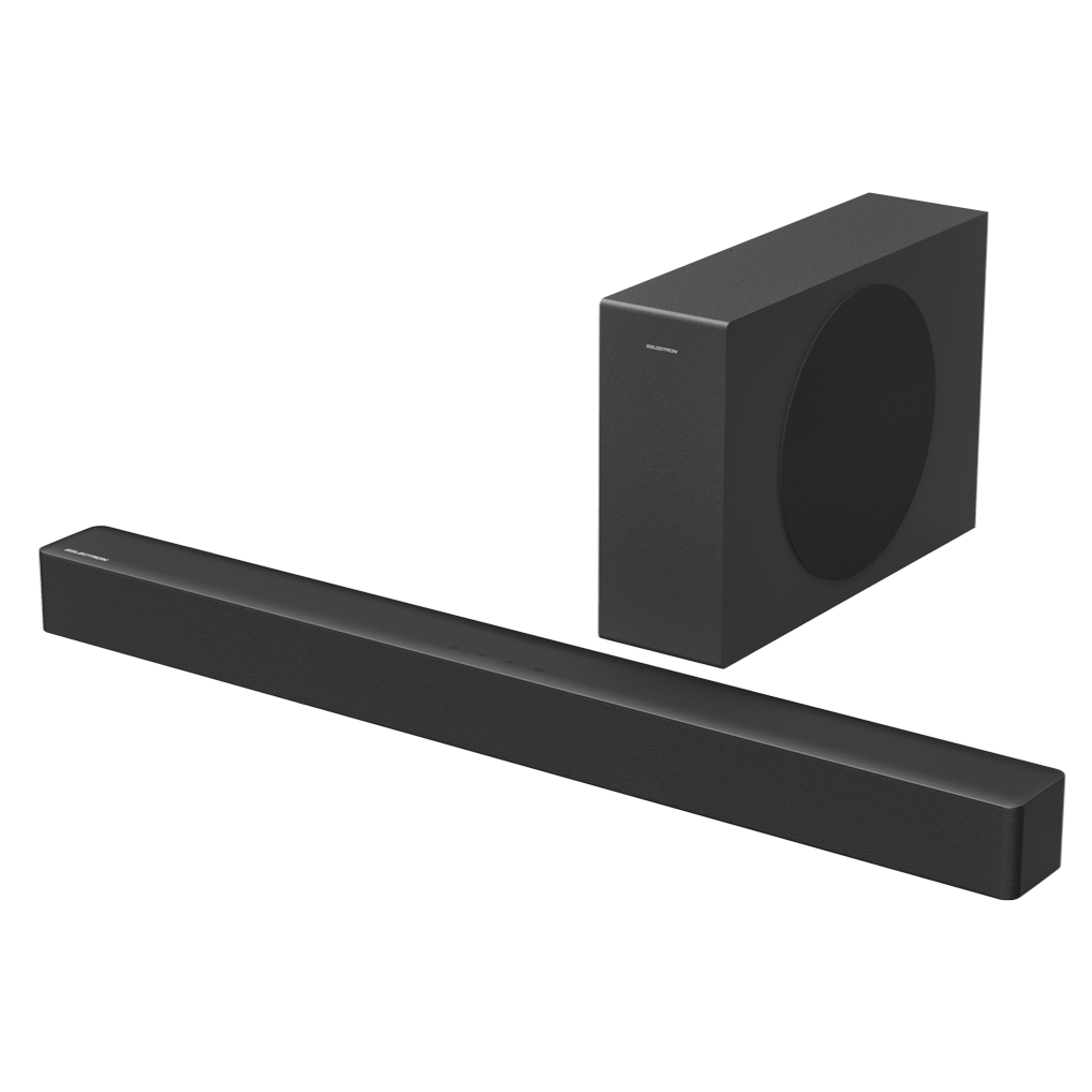 Barra de Sonido Selectron SB-1200W | 2.1 Canales | Subwoofer Inalámbrico | Bluetooth