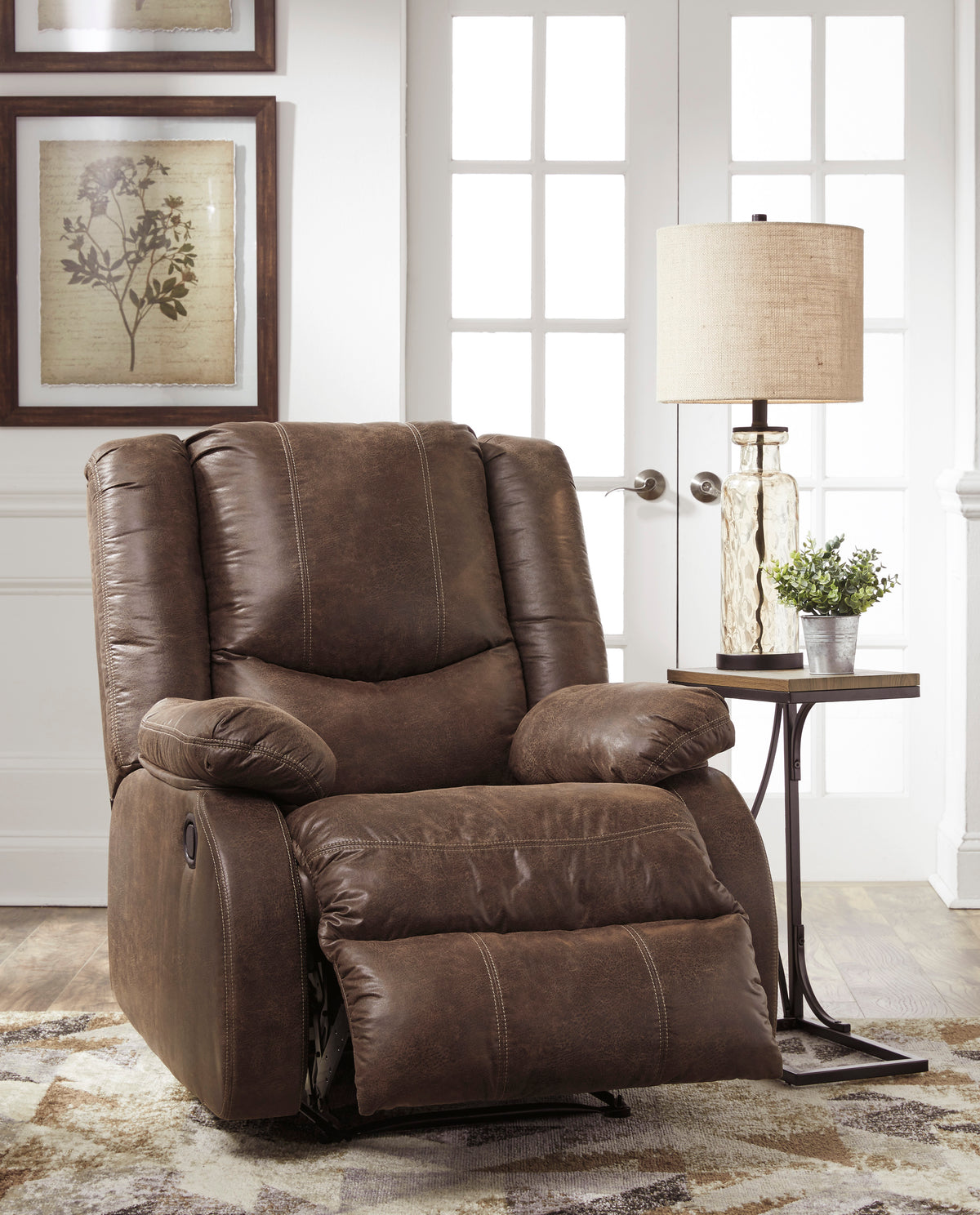 Silla Reclinable Mecedora | Color Chocolate