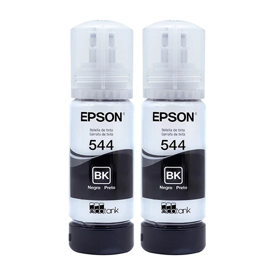 Tinta Epson 544 | Negro | Botella | 2-pack