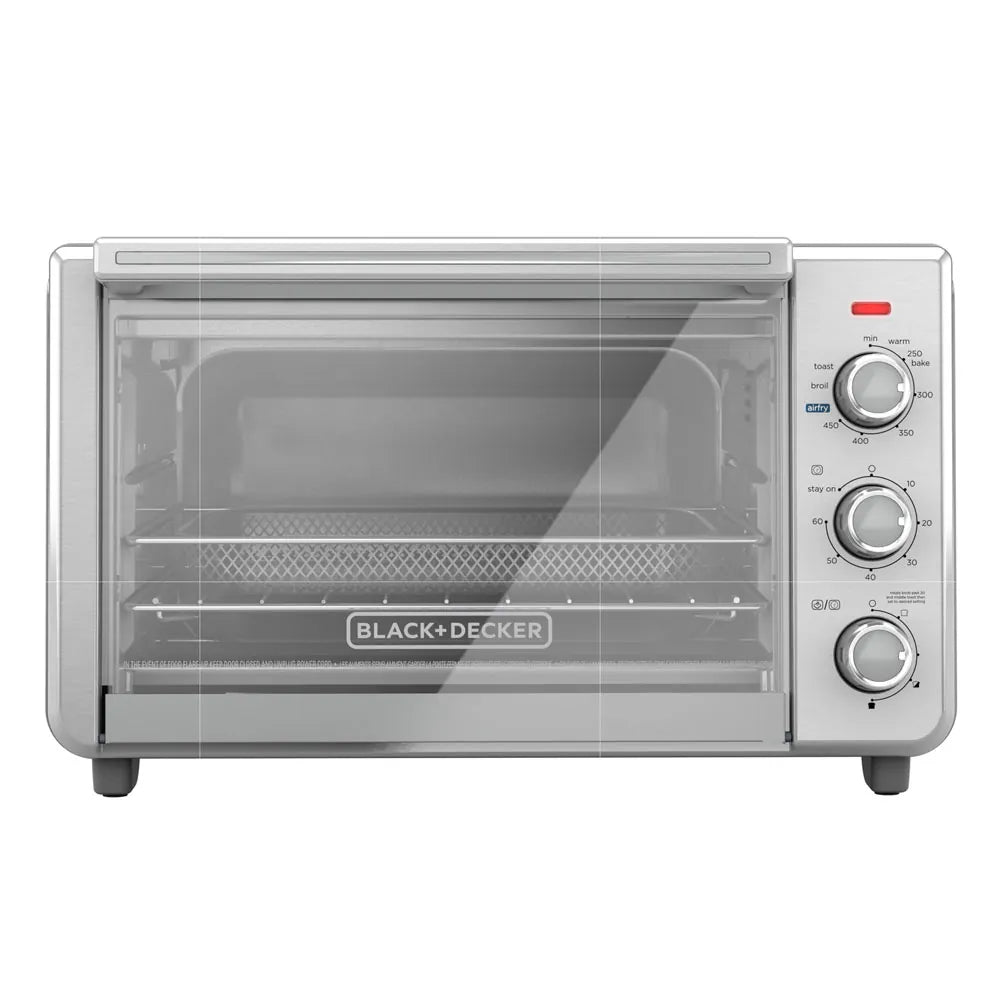 Horno Tostador Black & Decker Crisp N Bake TO3217SS | Tosta, Hornea y Frie