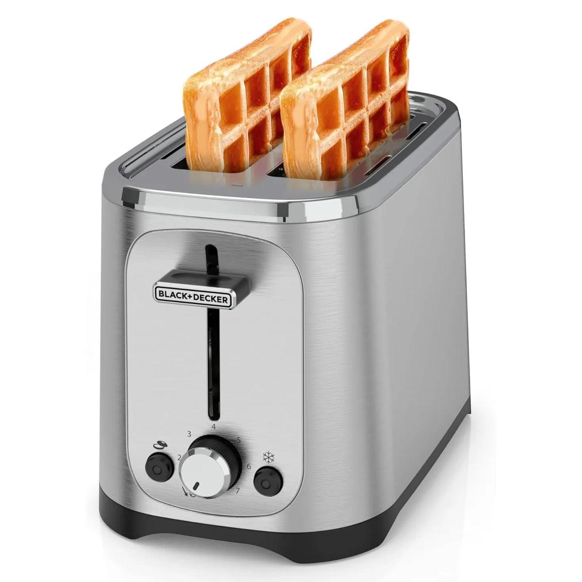 Tostadora Black & Decker TR1227-0SDLA | 2 Rebanadas | Acero Inoxidable