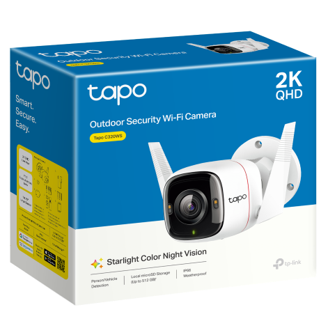 Cámara de Vigilancia TP-Link Tapo C320WS | Wi-Fi