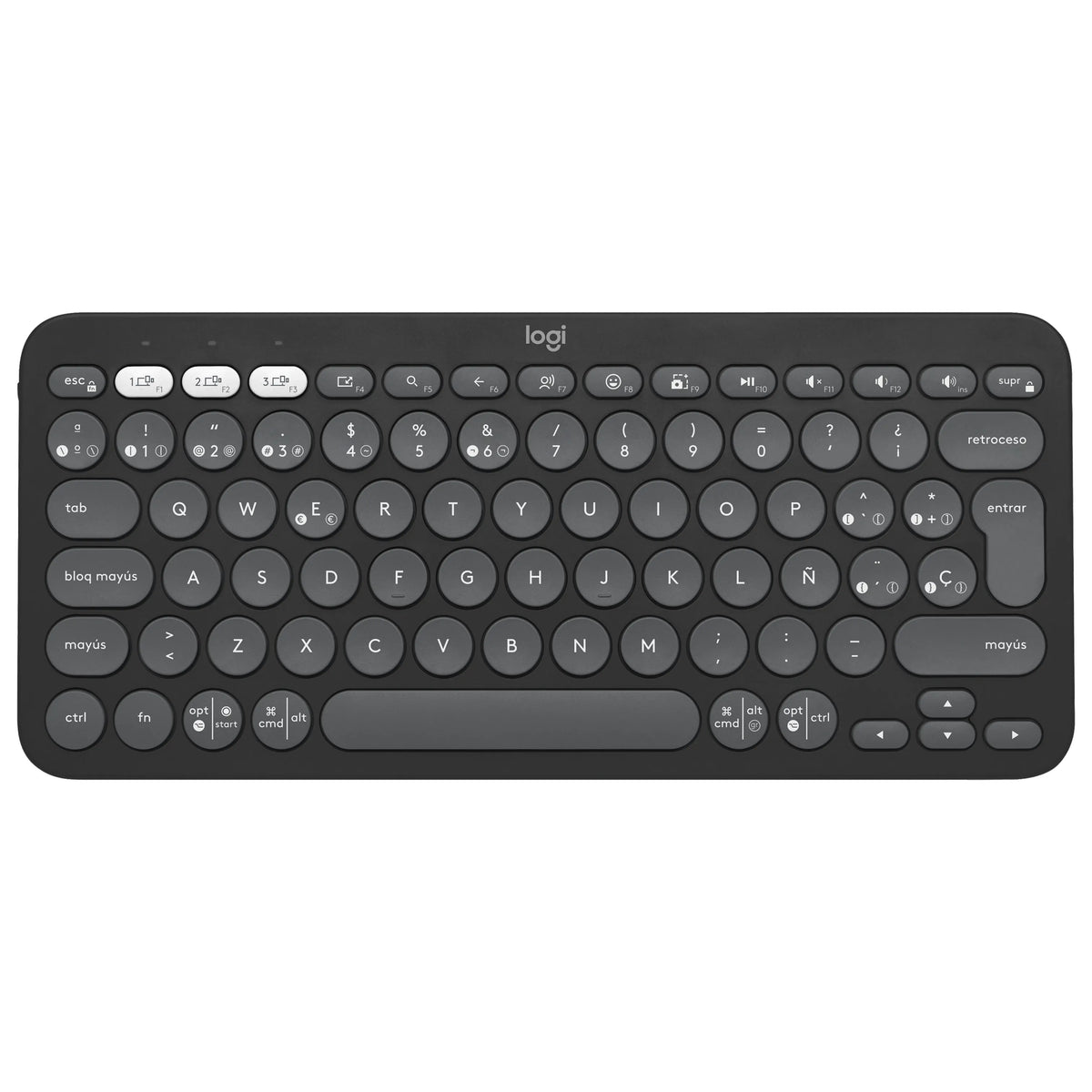 Teclado Inalámbrico Logitech Pebble Keys 2 K380s | Bluetooth