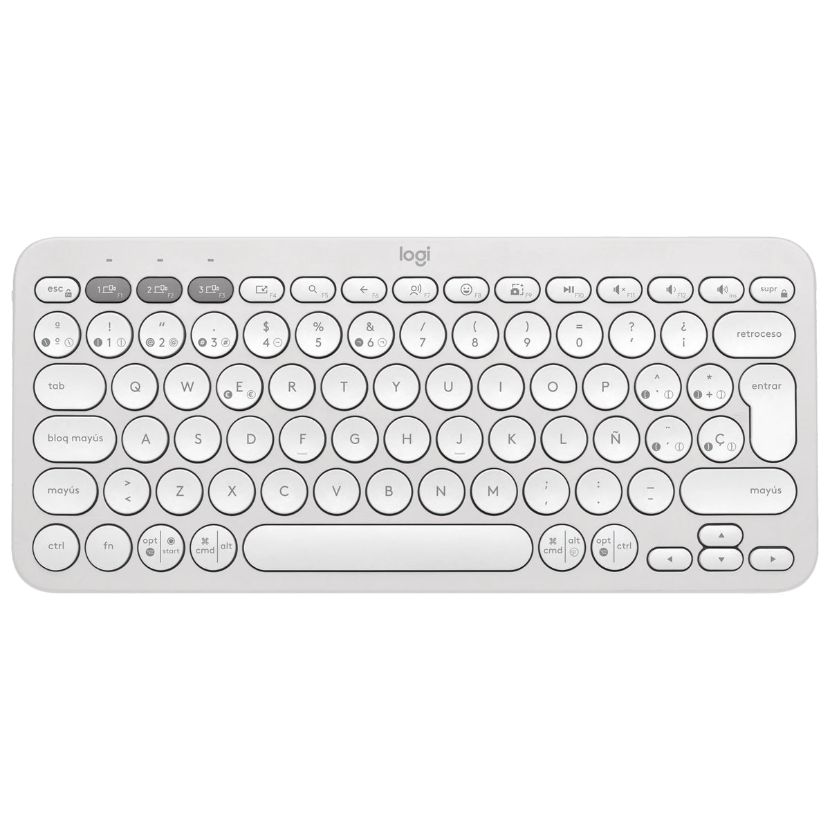 Teclado Inalámbrico Logitech Pebble Keys 2 K380s | Bluetooth