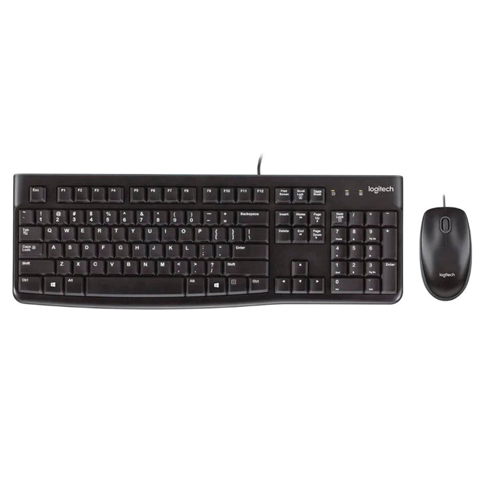 Teclado Logitech MK120 | Cableado | USB | Español