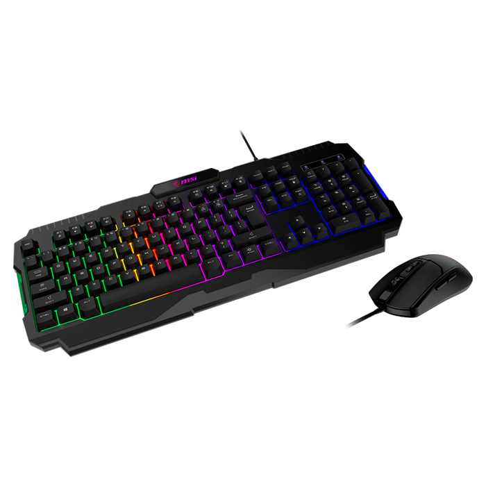 Combo Gaming MSI Forge GK100 | Teclado/Mouse | USB 2.0