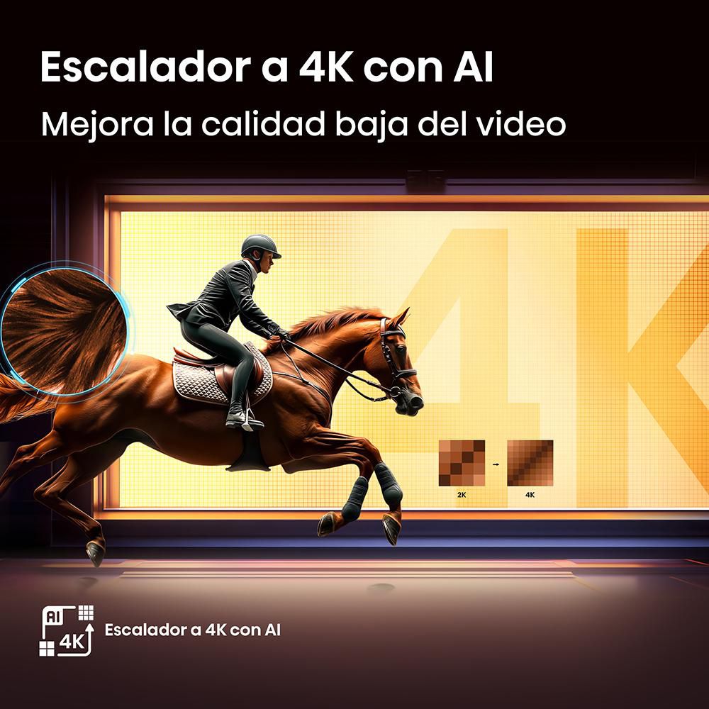 Televisor Hisense QLED 55Q6QV | 50&quot; | 4K | HDMI | USB | Wi-Fi | Bluetooth