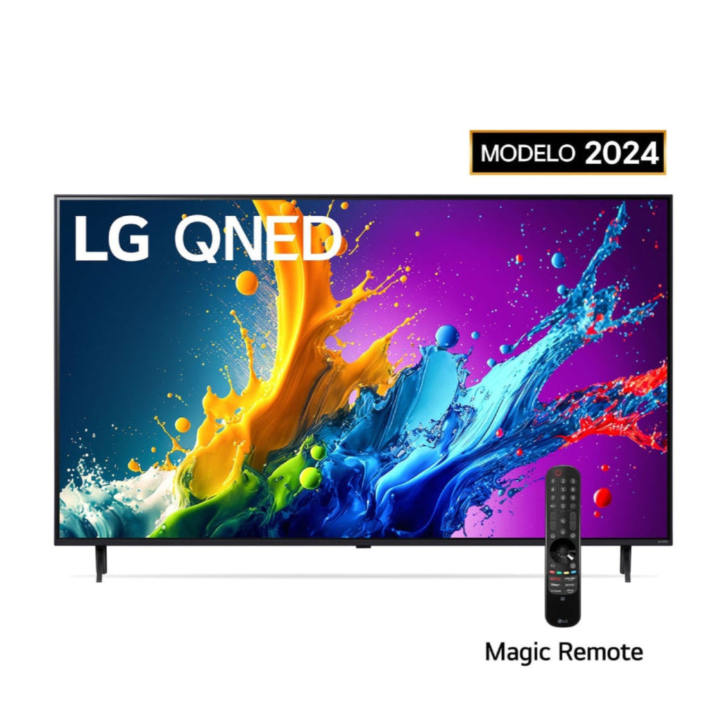 Televisor LG QNED80  55&quot;  4K  HDMI  USB  Wi-Fi  Bluetooth TELEVISOR TELEVISORES LG SAMSUNG HISENSE RCA PSN0111705
