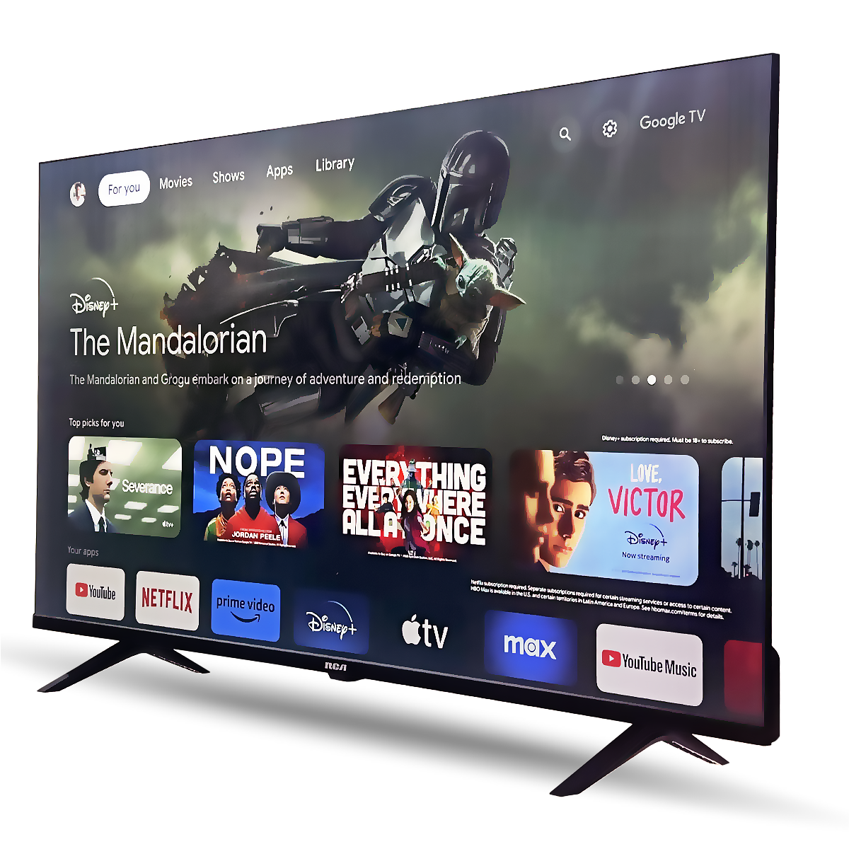 Televisor RCA RC43K24T2  43&quot; Full HD HDMI USB | Wi-Fi  DVB-T Multimax Panama Televisores TCL Samsung LG Hisense Skyworth PSN0109174