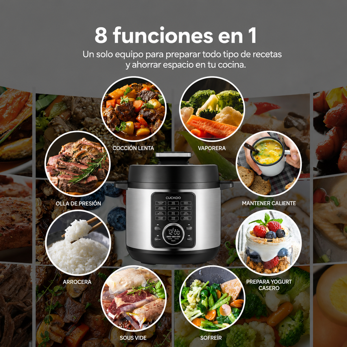 Multicooker CUCKOO CMC-ZSN601F | 6 Qts