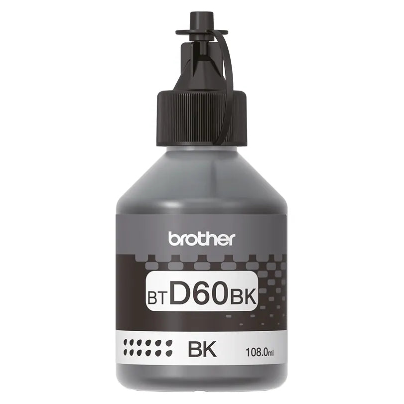 Tinta Brother BTD60BK | Negra | Botella