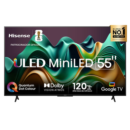 Televisor Hisense ULED MiniLED 55U6N | 55" | 4K | Google TV | HDMI | USB | Wi-Fi