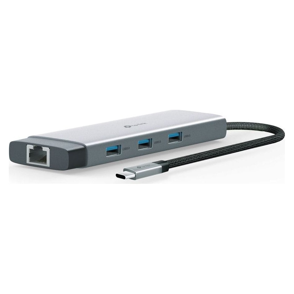 Hub USB-C TP-Link UH9120C | 9 en 1 | HDMI 4K@60Hz | Lector SD y microSD | Carga Rápida 100W | USB-C | RJ45 1 Gbps | 3 USB-A