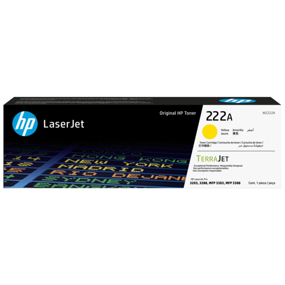 Toner HP W2222A | Color Amarillo