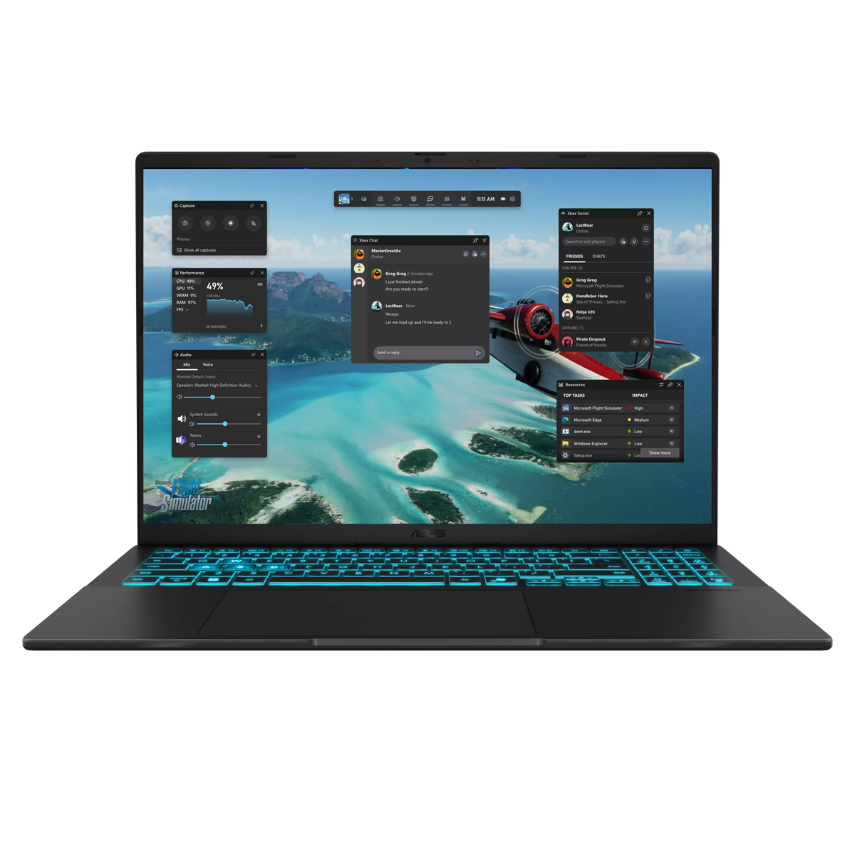 ASUS V16 | Intel Core 5-210H | 16GB RAM | 512GB SSD | 16" | GeForce RTX 5050 | Windows 11 Home