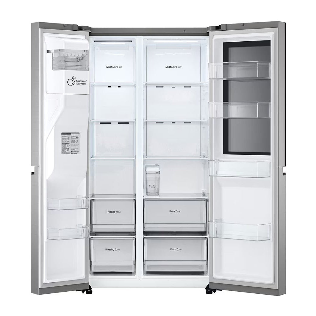 Refrigeradora LG InstaView VS27GNID | 27 pies cúbicos | Side By Side | Dispensador de Agua