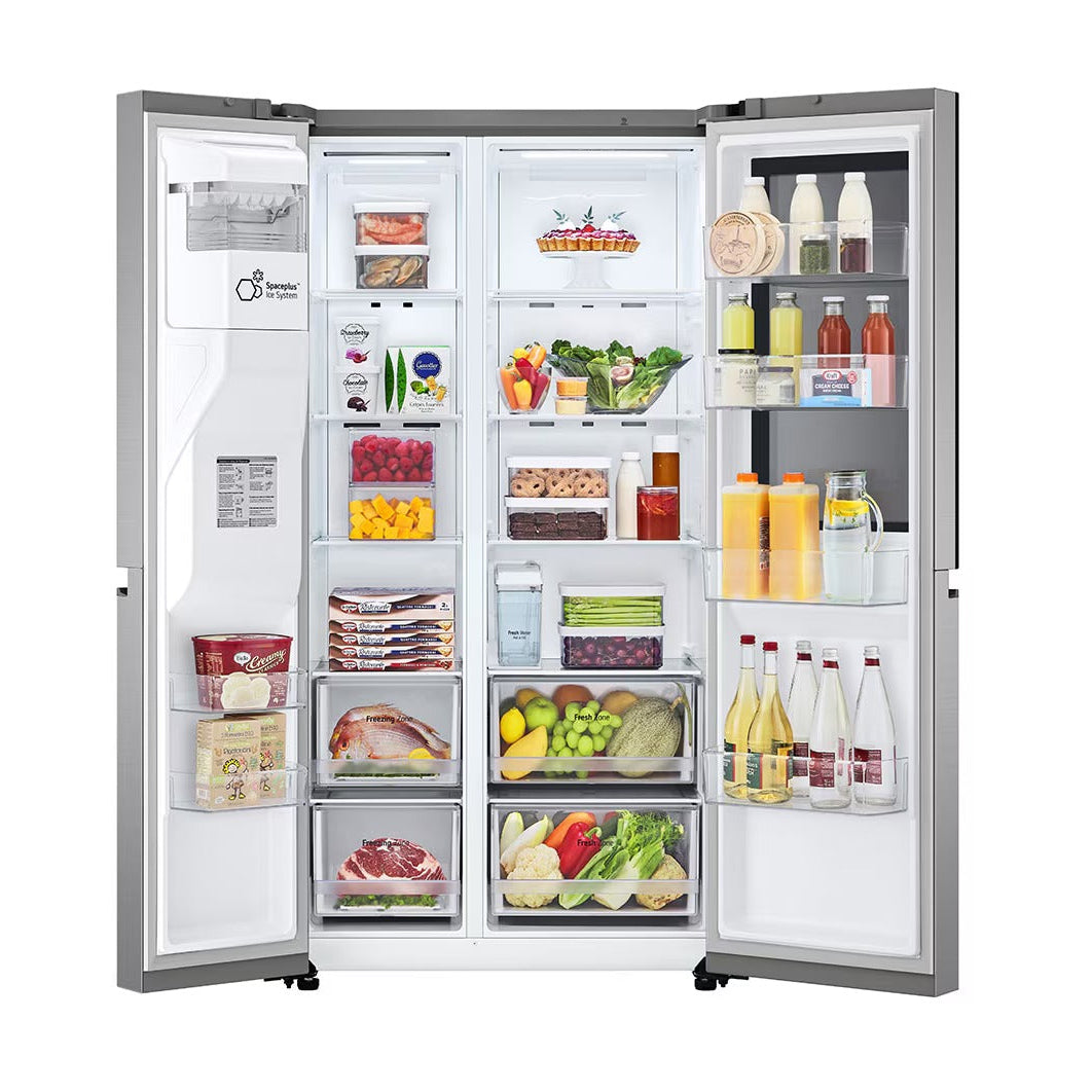 Refrigeradora LG InstaView VS27GNID | 27 pies cúbicos | Side By Side | Dispensador de Agua