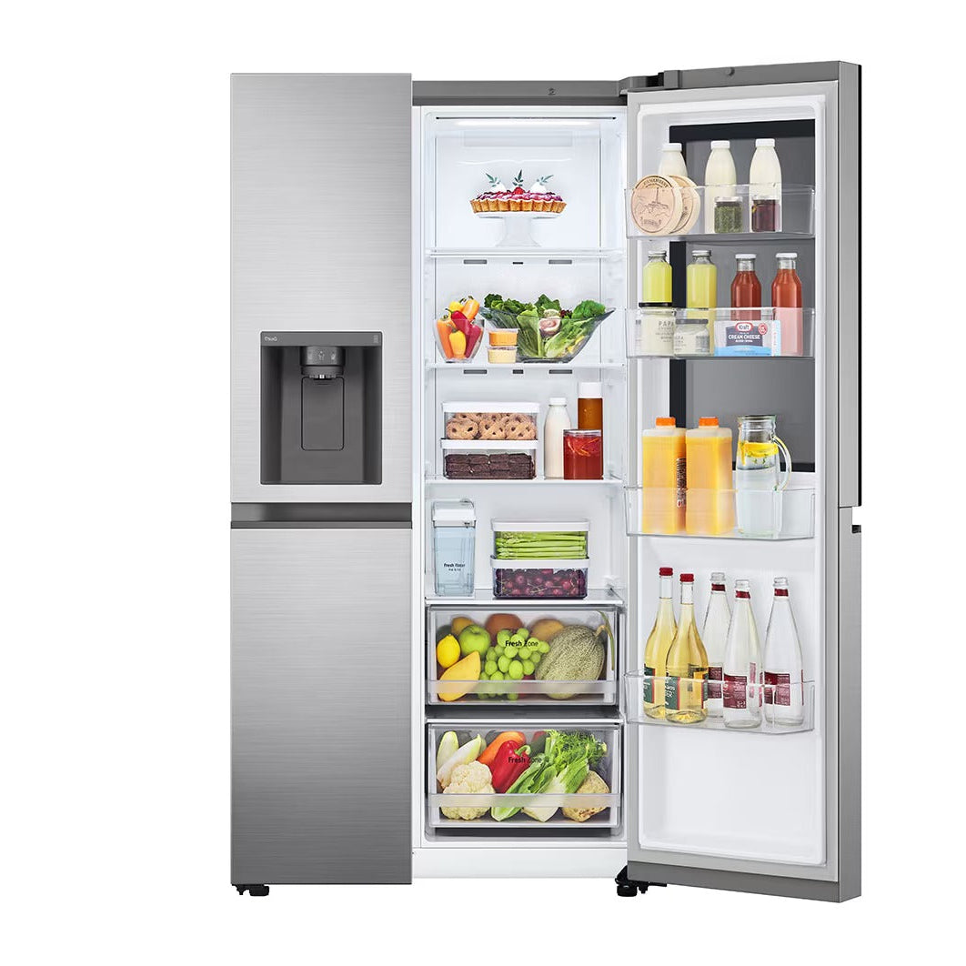 Refrigeradora LG InstaView VS27GNID | 27 pies cúbicos | Side By Side | Dispensador de Agua