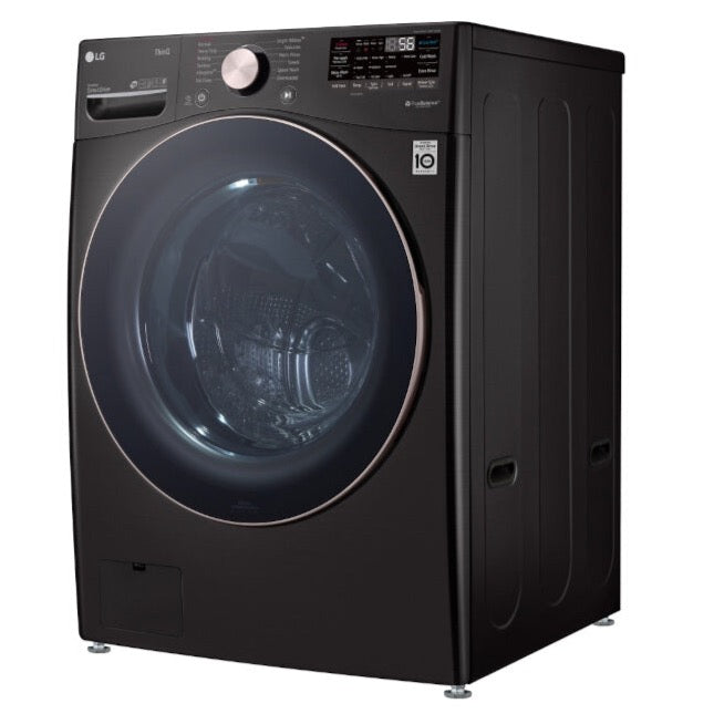 Lavadora Inverter LG WM25BV2S6BR | 25Kg | Carga Frontal | Color Negro Mate - Multimax