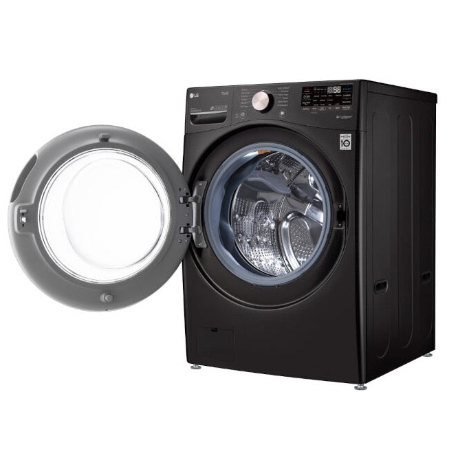 Lavadora Inverter LG WM25BV2S6BR | 25Kg | Carga Frontal | Color Negro Mate - Multimax