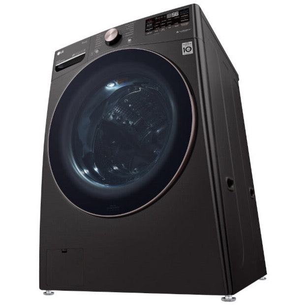 Lavadora Inverter LG WM25BV2S6BR | 25Kg | Carga Frontal | Color Negro Mate - Multimax