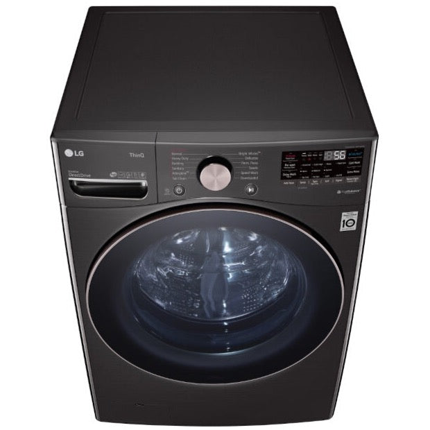 Lavadora Inverter LG WM25BV2S6BR | 25Kg | Carga Frontal | Color Negro Mate - Multimax