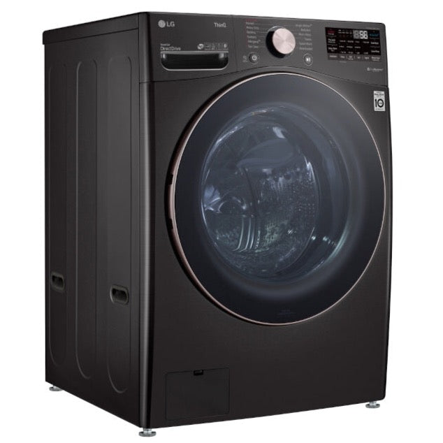Lavadora Inverter LG WM25BV2S6BR | 25Kg | Carga Frontal | Color Negro Mate - Multimax