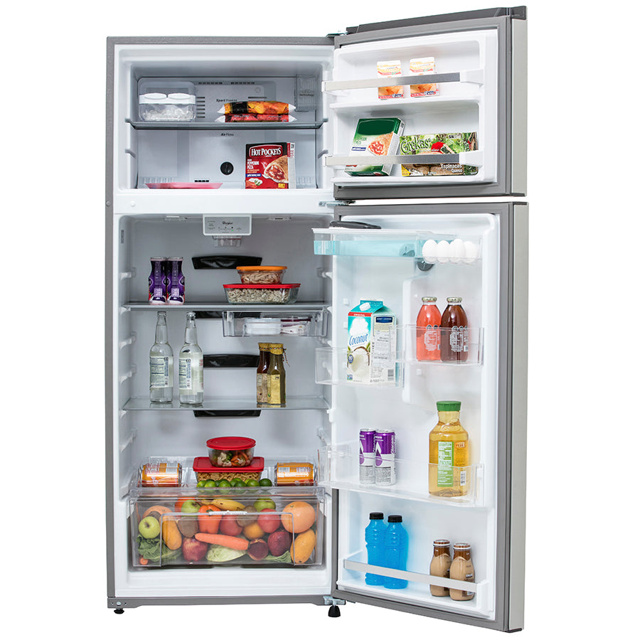 Refrigeradora Whirlpool WT1865A | 18 pies cúbicos | Top Mount | Dispensador | Acero Inoxidable - Multimax