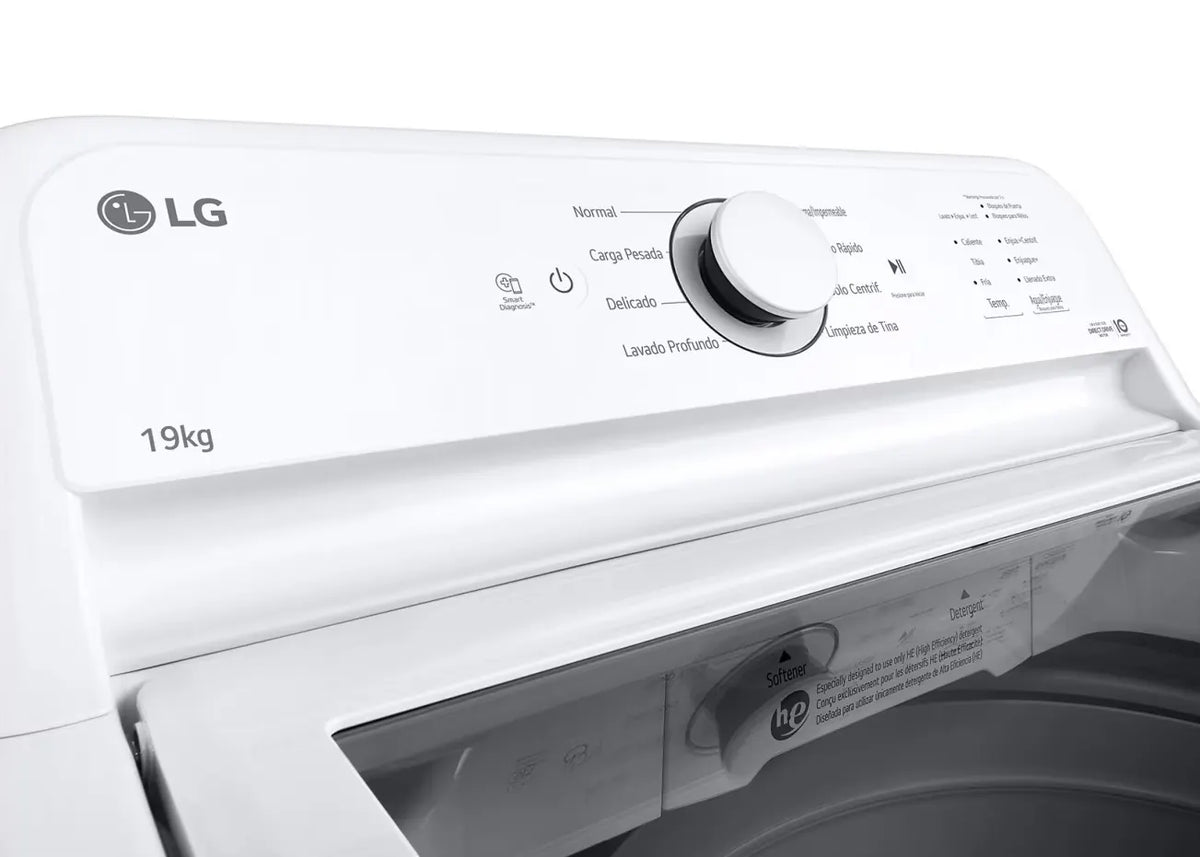 Lavadora LG WT19WT6HKA | Inverter | 19kg | Carga Superior
