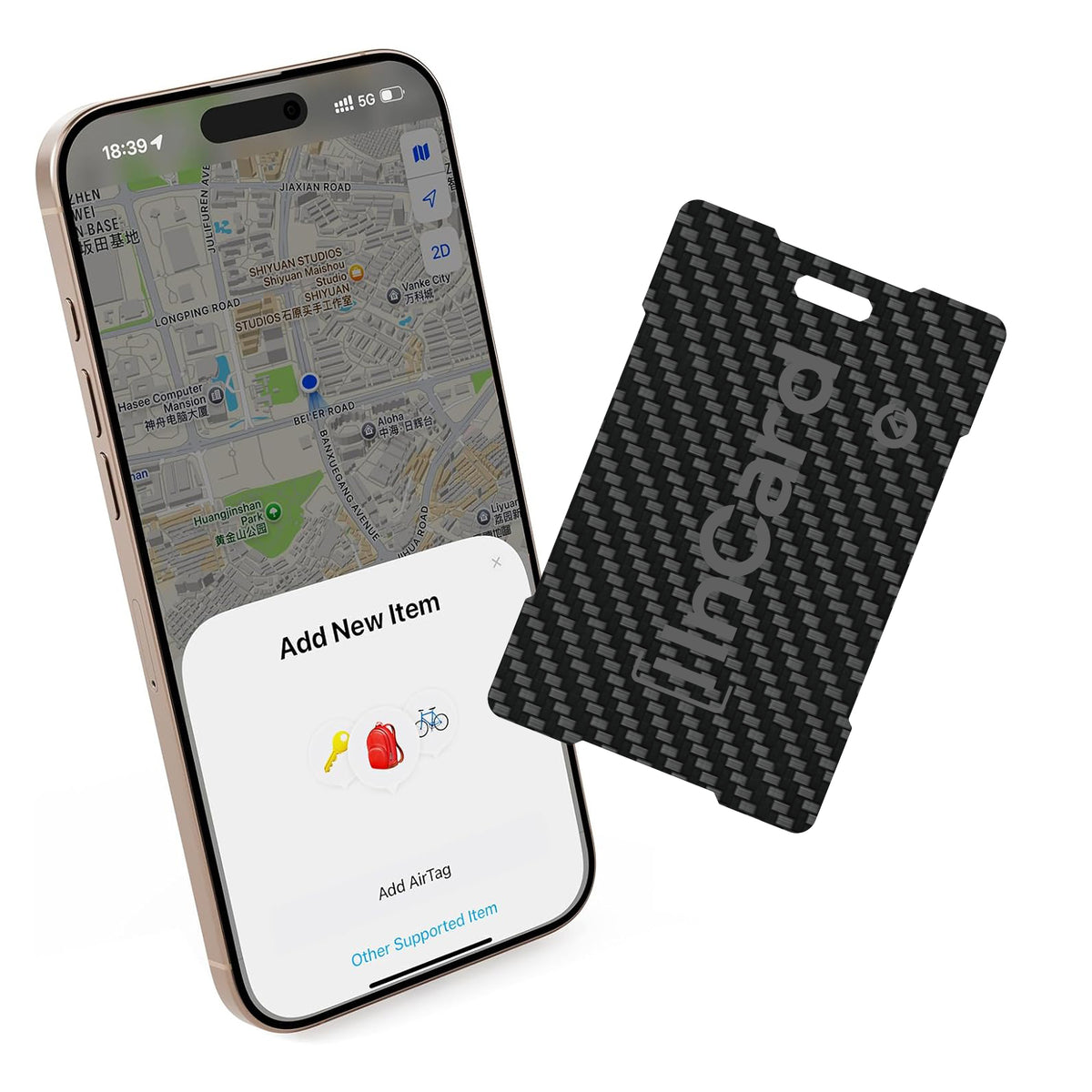 InCard Carbon Finder | Rastreador Bluetooth
